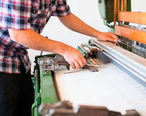 Ткацкий станок для производства американского денима Huston Textile Co.